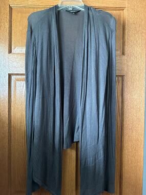 Simply Vera Vera wang Gray Cardigan Medium